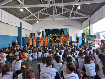 Foto 31: Projeto Banda de Lata em Quatá: Arte, música, cultura e sonhos