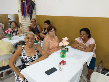 Foto 17: Café da Tarde especial celebra o Mês da Mulher com o Grupo da Melhor Idade