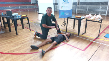 Foto 26: TREINAMENTO DE PRIMEIROS SOCORROS