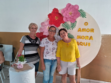 Foto 26: Chá da tarde em homenagem as MÃES da Terceira Idade
