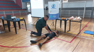Foto 24: TREINAMENTO DE PRIMEIROS SOCORROS