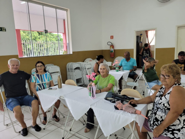 Foto 42: Café da Tarde especial celebra o Mês da Mulher com o Grupo da Melhor Idade