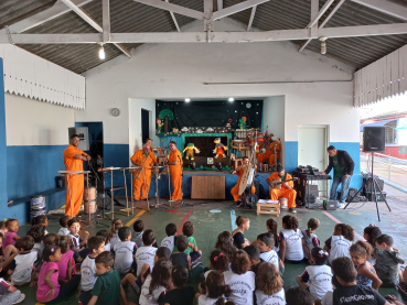Foto 21: Projeto Banda de Lata em Quatá: Arte, música, cultura e sonhos