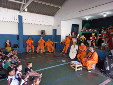 Foto 23: Projeto Banda de Lata em Quatá: Arte, música, cultura e sonhos