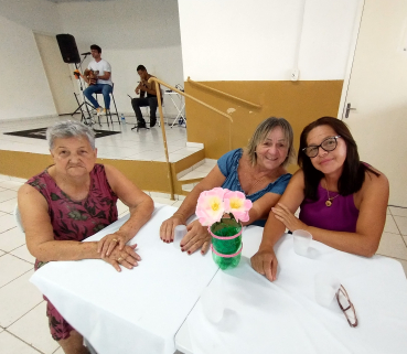 Foto 25: Café da Tarde especial celebra o Mês da Mulher com o Grupo da Melhor Idade