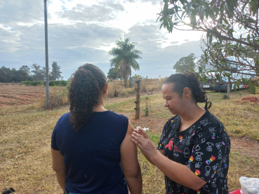 Foto 6: Arraiá na Roça promove Ações da Saúde na Estância Águia Dourada