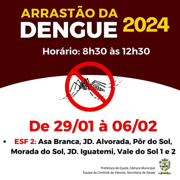 Foto 2: Arrastão contra a Dengue: de 29/01 a 09/02