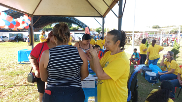Foto 34: Diversas atrações e ações marcaram a festa em comemoração ao Dia do Trabalhador de Quatá