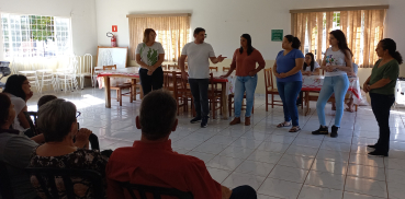 Foto 12: Ação da Secretaria de Agricultura no Centro Comunitário