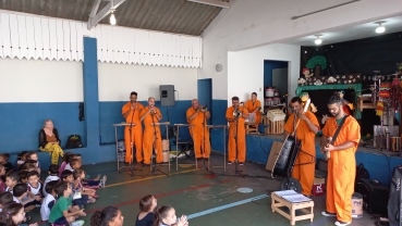 Foto 16: Projeto Banda de Lata em Quatá: Arte, música, cultura e sonhos