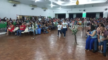 Foto 2: Escola Gagliardi e Secretaria de Agricultura e Meio Ambiente realizam formatura dos alunos participantes do Projeto 