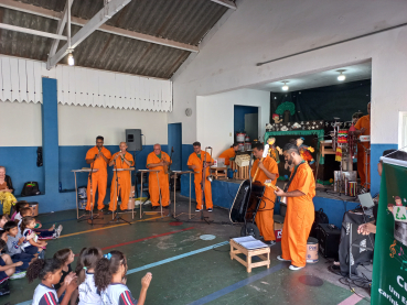 Foto 15: Projeto Banda de Lata em Quatá: Arte, música, cultura e sonhos