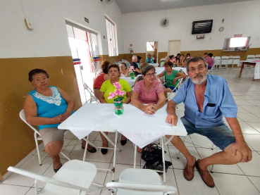Foto 23: Café da Tarde especial celebra o Mês da Mulher com o Grupo da Melhor Idade