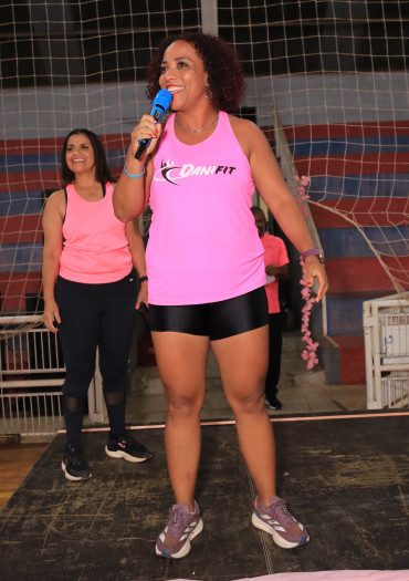 Foto 107: Aulão de Zumba e Ritmos: em especial ao Outubro Rosa!