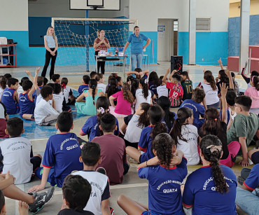 Foto 20: Alunos e usuários recebem orientações sobre prevenção e controle do diabetes 
