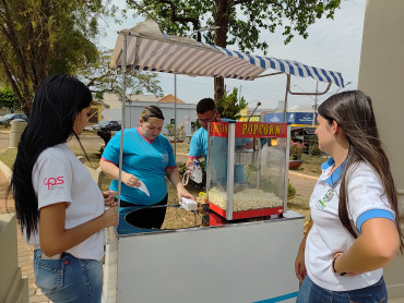 Foto 6: Blitz Ambiental conscientiza população sobre os riscos de queimadas em Quatá