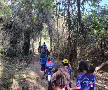 Foto 20: Alunos da Escola Orísia participam de ação educativa no Centro de Educação Ambiental de Paraguaçu Paulista