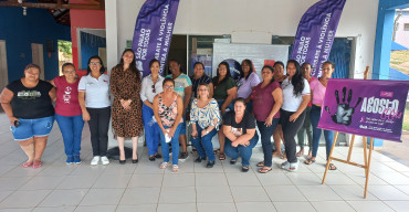 Foto 18: Ação Contra a Violência à Mulher: Agosto Lilás!