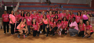Foto 106: Aulão de Zumba e Ritmos: em especial ao Outubro Rosa!