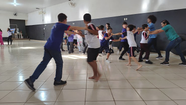 Foto 31: Atividade em comemoração ao Dia da Consciência Negra