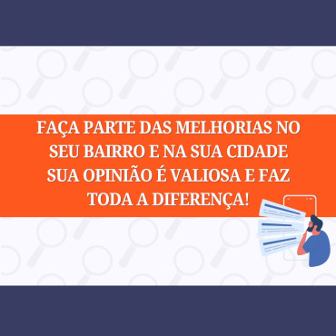 Notícia Preencha o formulário e compartilhe suas ideias.