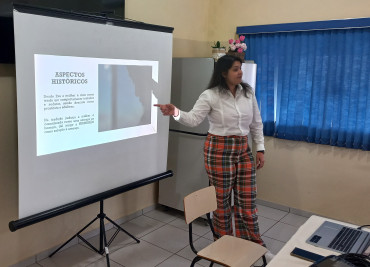 Foto 17: Ação Contra a Violência à Mulher: Agosto Lilás!