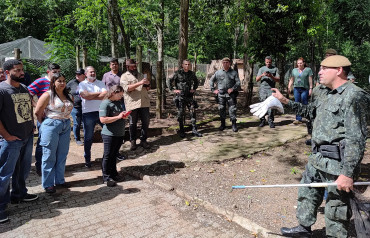 Foto 15: Quatá participa em Garça de capacitação sobre manejo de fauna silvestre