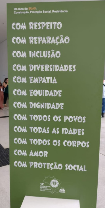 Foto 7: Quatá marca presença na 14ª Conferência Nacional de Assistência Social