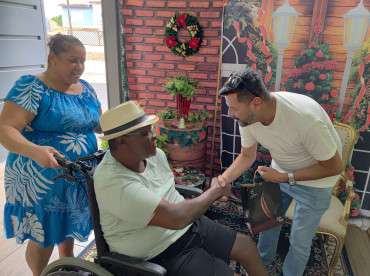 Foto 66: Em clima de Natal, Residência Terapêutica participa de confraternização