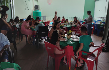 Foto 34: Em clima de Natal, Residência Terapêutica participa de confraternização