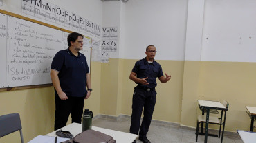 Foto 17: Guarda Municipal de Quatá realiza visita à Escola Chiquinho