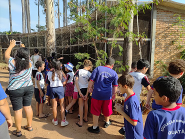 Foto 23: Prefeitura de Quatá e Usina Ibéria promovem ação educativa para conservação de aves ameaçadas