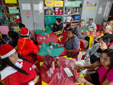 Foto 54: CAPS realiza confraternização de Natal