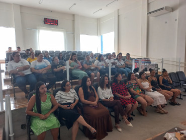 Foto 17: Palestra sobre Aleitamento Materno