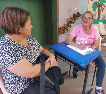 Foto 40: Funcionários de Escolas e Creches recebem ações de prevenção do Outubro Rosa