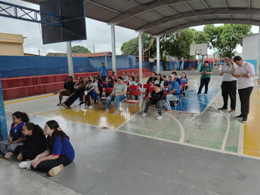 Foto 27: Programa do Sebrae incentiva alunos a serem Jovens Empreendedores