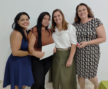 Foto 64: Entrega de certificados marca encerramento de cursos profissionalizantes em Quatá