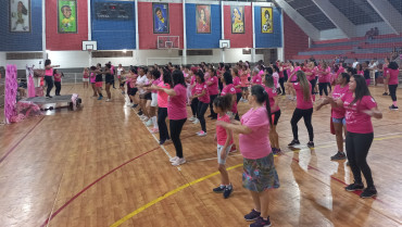 Foto 66: Aulão de Zumba e Ritmos: em especial ao Outubro Rosa!