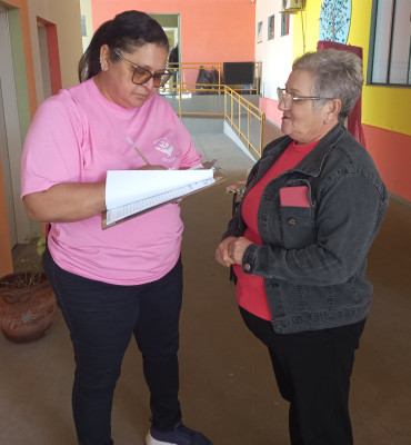 Foto 27: Funcionários de Escolas e Creches recebem ações de prevenção do Outubro Rosa