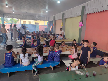 Foto 5: Churrasco marca as comemorações alusivas ao Dia das Crianças