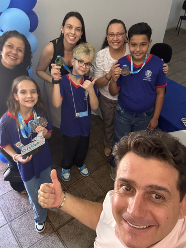 Notícia Quatá participa da cerimônia de Premiação das Olimpíadas do CIVAP