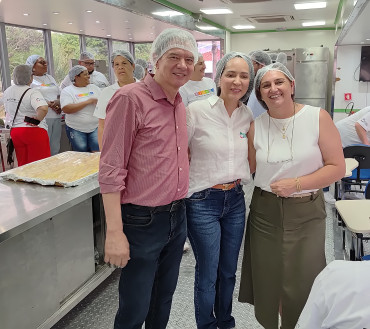 Foto 67: Primeira-dama do Estado de SP, Cristiane Freitas, visita Quatá