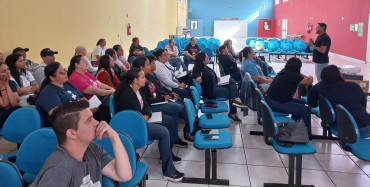 Foto 6: Profissionais da Saúde de Quatá participam de treinamento sobre o Novo Financiamento da APS