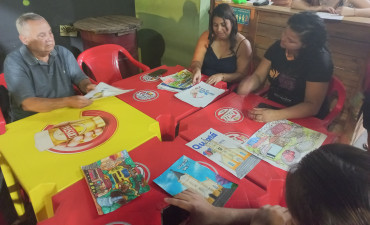 Foto 19: Quatá realiza 1º Concurso: quem Come Mais Pizza e Concurso Arte na Caixa