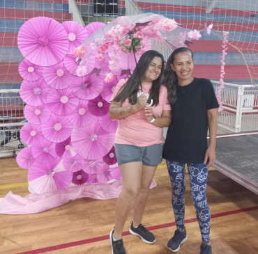 Foto 27: Aulão de Zumba e Ritmos: em especial ao Outubro Rosa!
