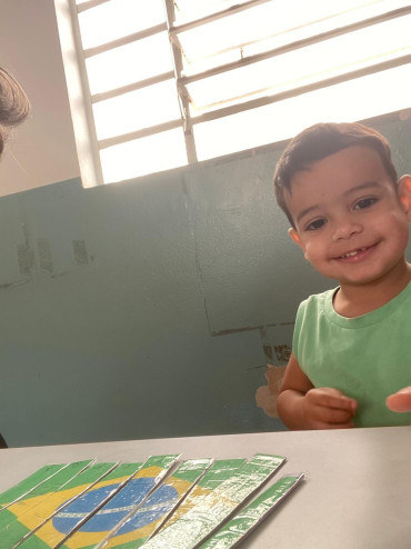 Foto 15: Creche Orísia comemora 7 de Setembro