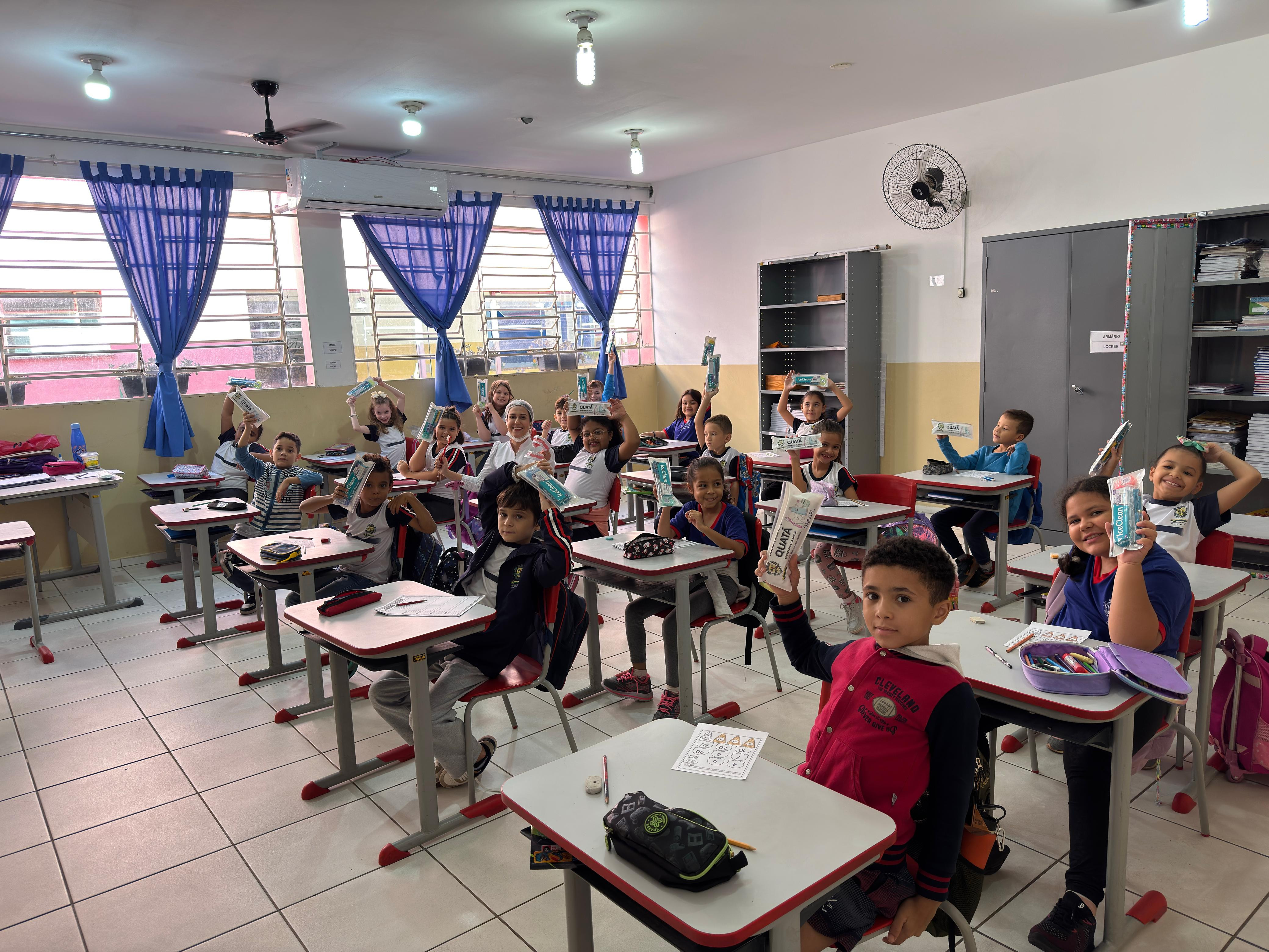Foto 15: Ações de prevenção em saúde bucal