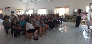 Foto 38: Ação Contra a Violência à Mulher: Agosto Lilás!