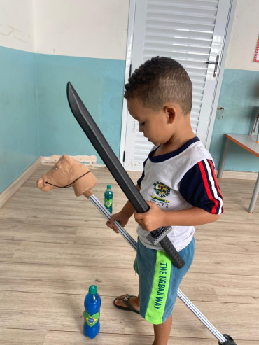 Foto 63: Creche Orísia comemora 7 de Setembro