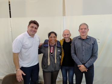 Foto 23: Projeto Era Uma Vez Brasil... traz um pouco da história indígena